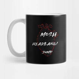 Mosh, Jump, Headbang! Mug